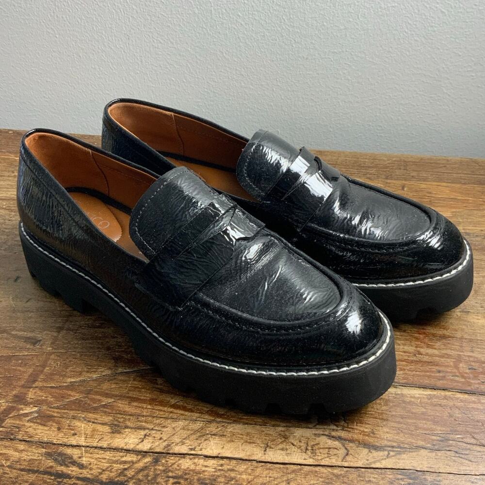 Franco Sarto Women's Balin Lug Sole Loafers size‎ 8.5